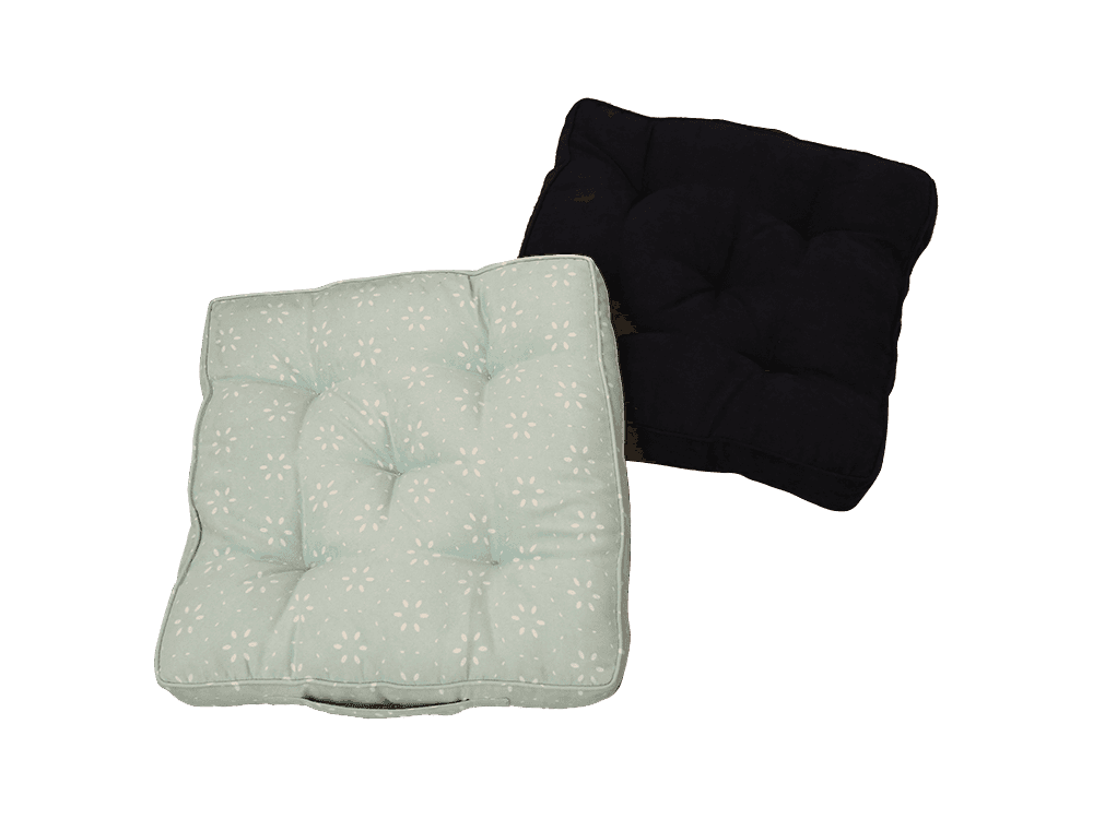 Cojín estampado de poliéster decorativo